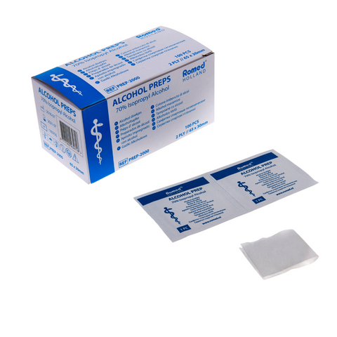 Alkoholservetter 70% Isopropylalkohol