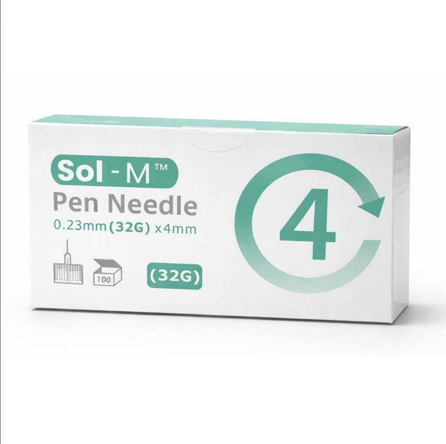 Pennkanyler 4mm 32G Sol-M